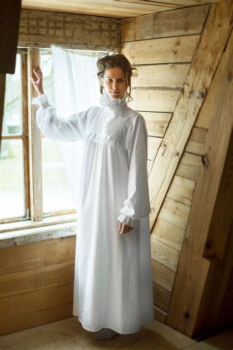 White Victorian Nightgown