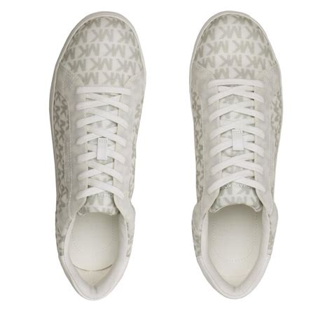 Sneakers Michael Michael Kors Keating Lace Up S Kefs D Bianco