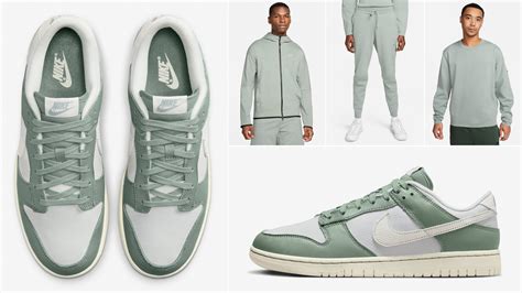 Nike Dunk Low Mica Green Shirts Clothing Outfits to Match