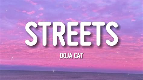 Doja Cat - Streets (Lyrics) - YouTube