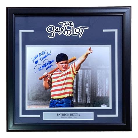 Patrick Renna Signed X Custom Framed Photo Display Inscribed You