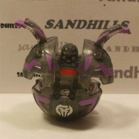 Bakugan Robotallion Black Darkus Translucent B1 Classic Open Core 450g