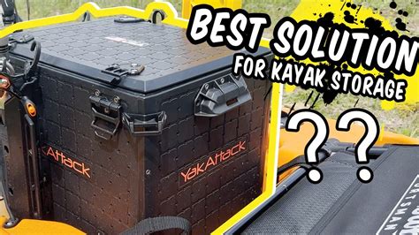 Is This The Best Kayak Storage Solution Yakattack Blackpak Pro Youtube