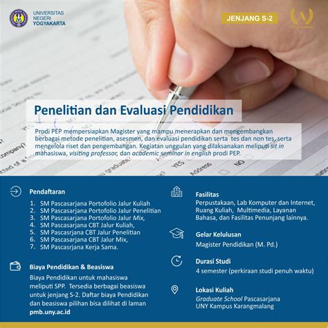 S Penelitian Dan Evaluasi Pendidikan Pmb Uny