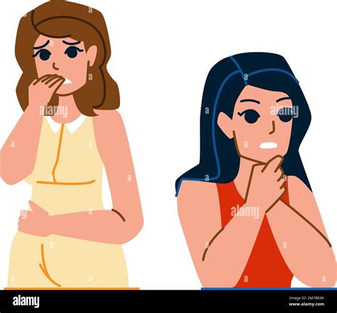 Woman Worried Vector Stock Vector Image Art Alamy