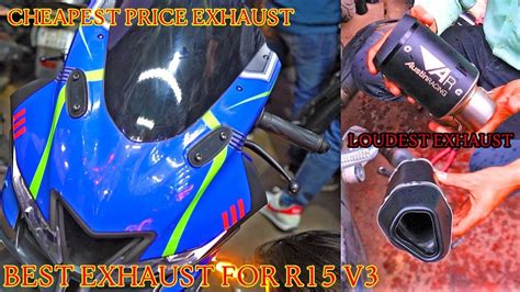 R15 V3 Loud Exhaust Installing Best And Loudest Exhausts For R15