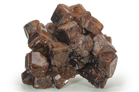 7 Multi Generation Calcite Cluster With Hematite Inclusions China
