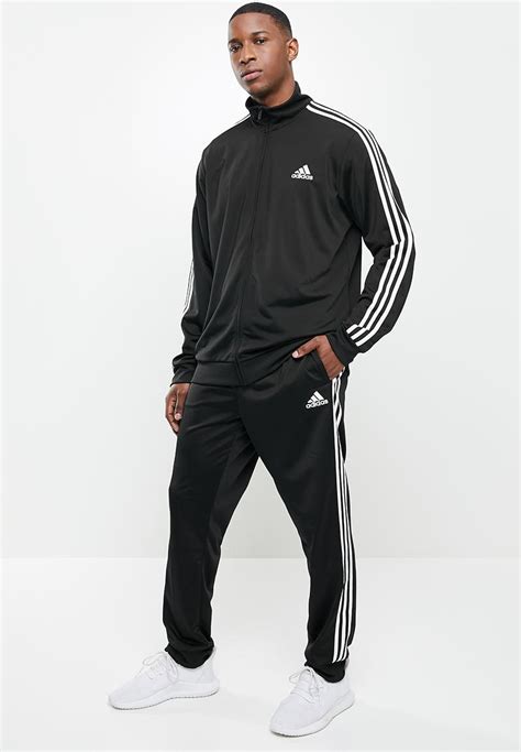 3s Tr Tracksuit Blackwhite1 Adidas Performance Hoodies Sweats