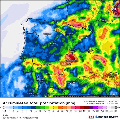 Pron Stico De Lluvias A Siete D As Nuevos Avisos Activados Por Fuertes