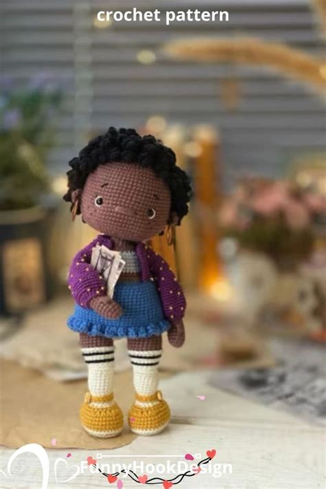 Crochet Pattern For Doll Stephanie Pdf English Korean France