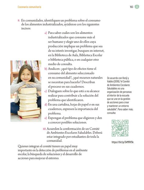 Proyectos Comunitarios Quinto grado Página 193 de 361 Libros de