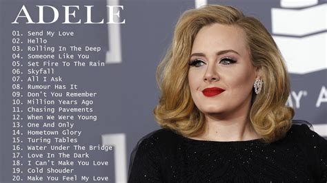 Adele Greatest Hits Full Album Best Songs Of Adele 2020 YouTube