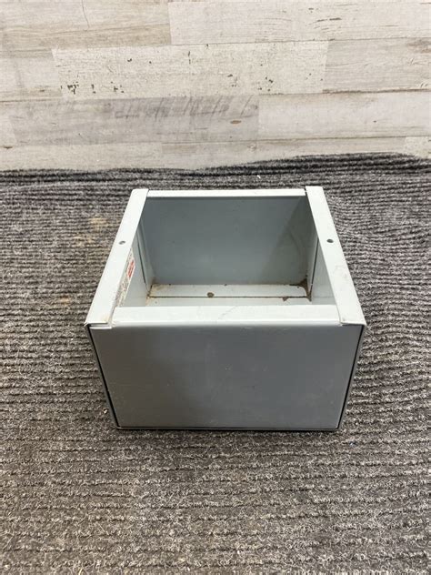 Used Hoffman ASE6x6x4 Pull Enclosure Box 6 X 6 X 4 EBay