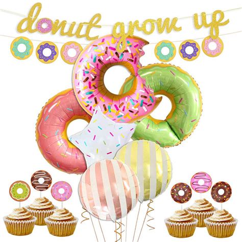 Donut Grow Up Balloon Set