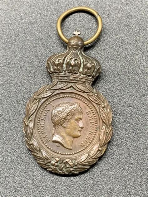 MEDAILLE NAPOLEON I Empereur Campagne De Saint Helene 5 Mai 1821