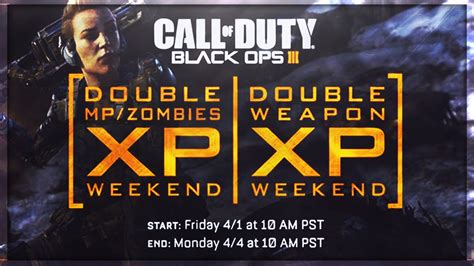 Black Ops 3 Double Xp Weekend Fastest Ways To Rank Up Bo3 Fastest