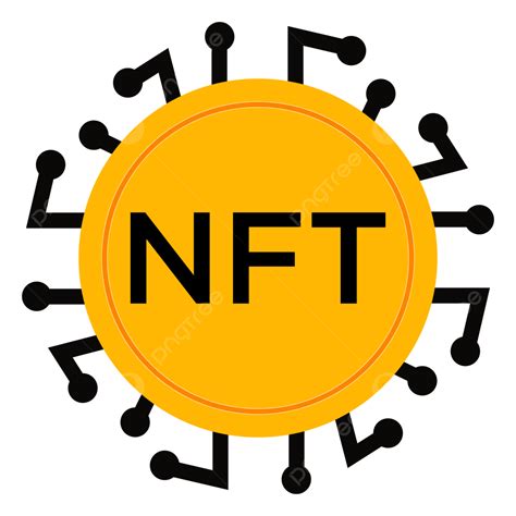 Nft Coin Yellow Vector Design Nft Crypto Currency Png And Vector