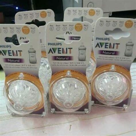 Philips Avent Natural Teat 2 Pcs In A Pack Shopee Philippines