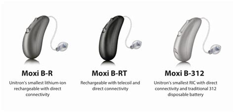 Unitron Moxi Blu R Rechargeable Hearing Aid