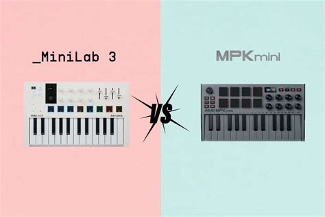 Arturia Minilab 3 vs Akai MPK Mini MK3 - Detailed Comparison