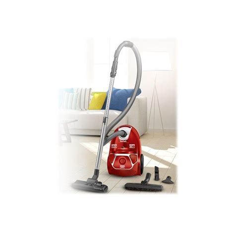 Tefal Dammsugare Compact Power Tw Ea Vacuum Cleaner Canister Red