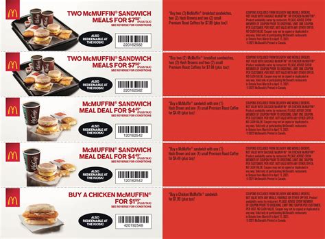 Mcdonald's Coupons Printable 2024 - Hannie Jaquenette