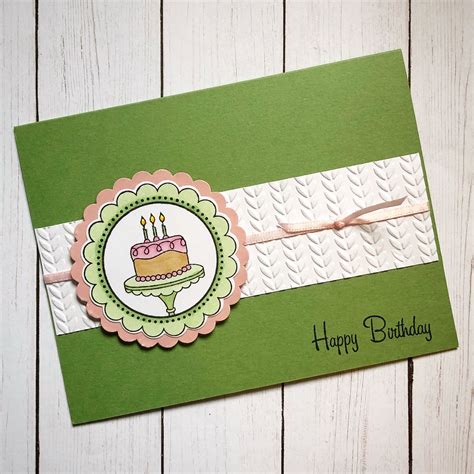 Happy Birthday Cake Card | Birthday cake card, Cake card, Happy ...