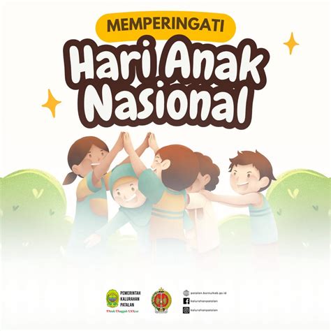 Selamat Memperingati Hari Anak Nasional Website Kalurahan Patalan