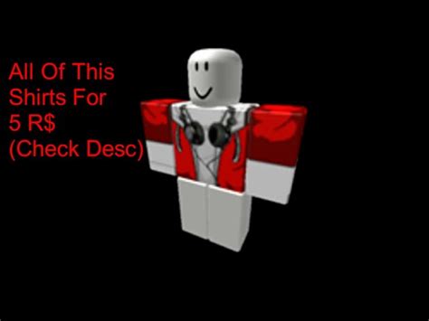 The 5 Robux Shirt Roblox