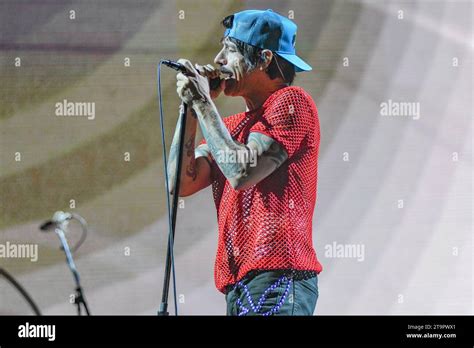 Anthony Kiedis Vocals Red Hot Chili Peppers Live In Buenos Aires Argentina Stock Photo Alamy