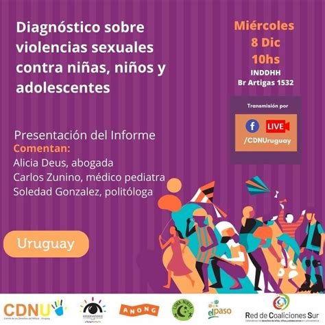 Presentación Del Informe Diagnóstico “violencias Sexuales Contra Niñas