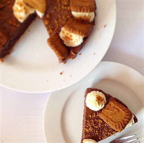 Baking Is Love Speculoos Biscoff Dark Chocolate Cake