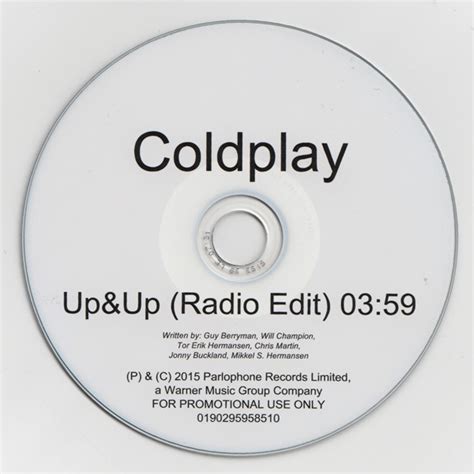 Coldplay - Up&Up (2016, CDr) | Discogs