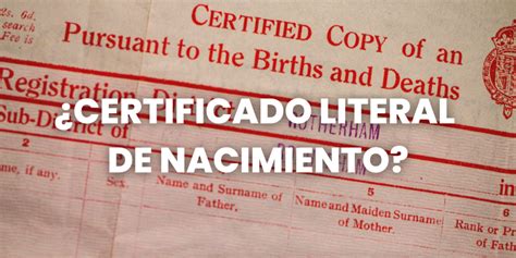 Cómo Solicitar Certificado Nacimiento Visados y Trámites