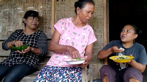 Masak Gedhen Dirumah Mbak Sri Sarapan Nasi Ampok Sayur Tewel Oseng