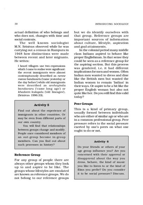 NCERT Book Class 11 Sociology Chapter 2 Terms Concepts And Their Use