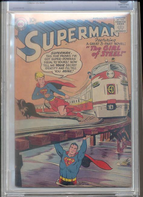 Superman Comic Book Sale Cbcs Vf