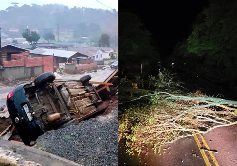 Estado de emergência ciclogênese causa destruição no Rio Grande do Sul