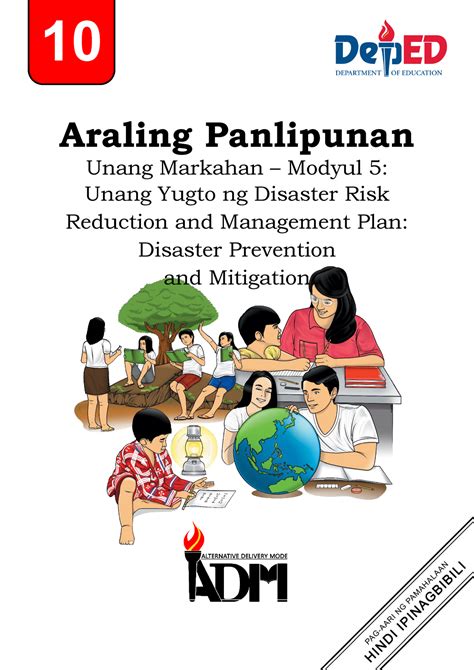 Araling Panlipunan 10 Module 5 1st Quarter Araling Panlipunan Unang Markahan Modyul 5 Unang