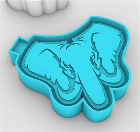 Stl File Elephant Freshie Mold Silicone Mold Box 🐘・3d Printing Template To Download・cults