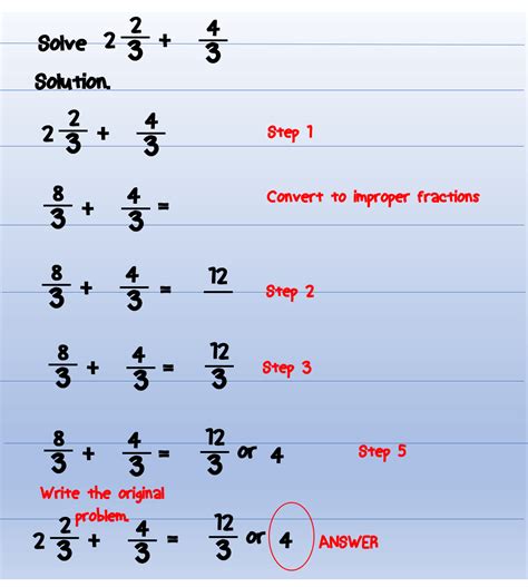 Addition And Subtraction Of Similar Fractions Math Lover