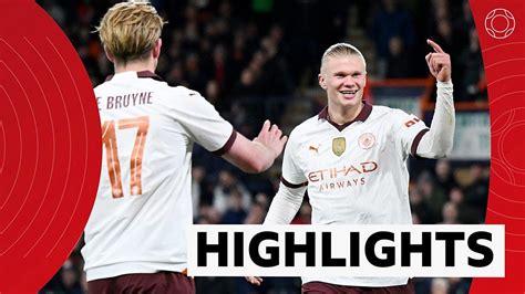 Fa Cup 2024 Erling Haaland Scores Five As Manchester City Thrash Luton