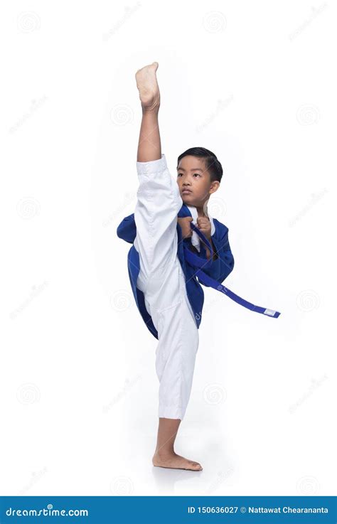 Master Belt TaeKwonDo Athletes Fighting Pose Boy Stock Image - Image of caucasian, kickboxing ...