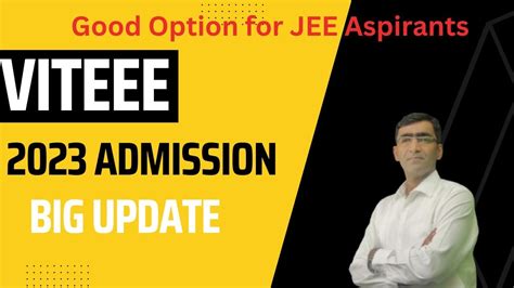 Viteee Application Form Vit Engineering Entrance Examination