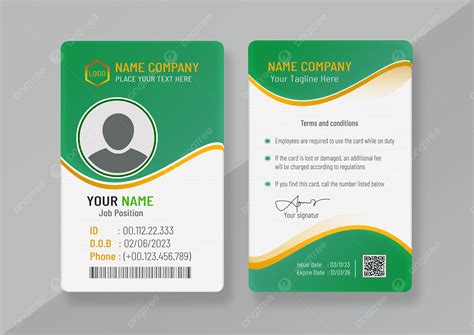 Company Business Identity Card Design Template Download On Pngtree