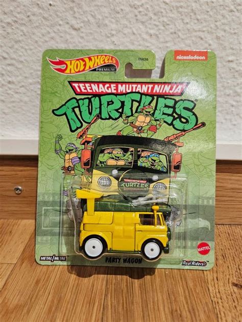 Hot Wheels Party Wagon Turtles Premium Real Riders Kaufen Auf Ricardo