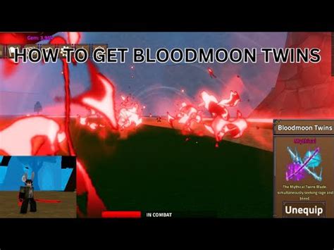 How To Get Bloodmoon Twins In King Legacy And Showcase Youtube