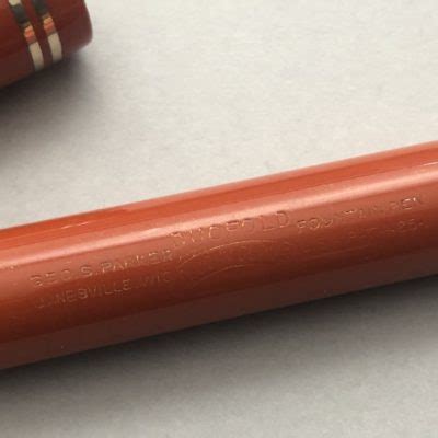 Parker Duofold Big Red Senior Fountain Pen 1928 Fine Nib Vintage