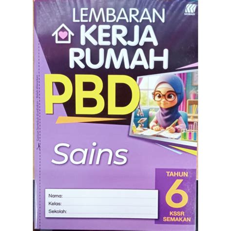 Lembaran Kerja Rumah Pbd Sains Tahun Kssr Semakan Shopee Malaysia