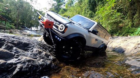 Trx4 Ford Bronco White Version Version Waterfall Youtube